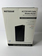 NETGEAR AC1750 WiFi Cable Modem Router C6300 DOCSIS 3.0 Xfinity Spectrum Cox