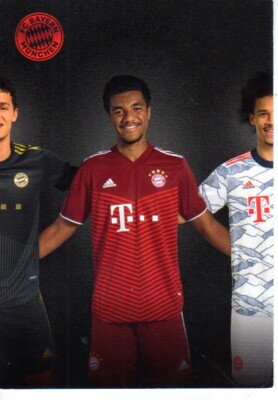 Malik Tillman FC Bayern München 2021/22 drucksignierte Autogrammkarte 21/22