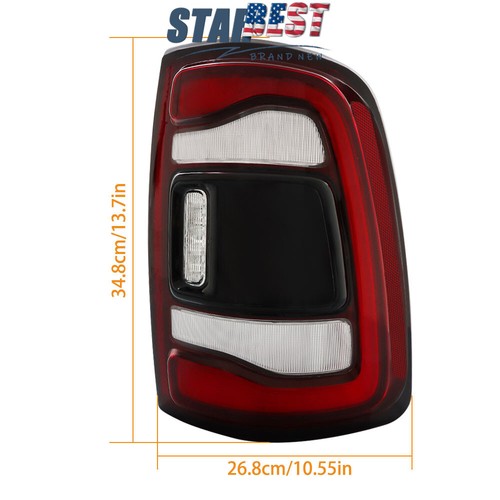 Tail Light Fit For 2019-2022 RAM 2500 Rear Body Outer Lamp Right Side LED New - Bild 2 von 12