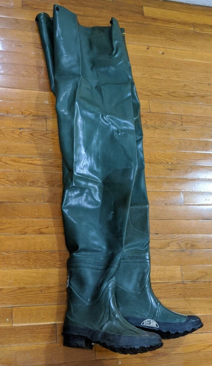 Cuissarde Vintage Hodgman Plast A Ply Rubber Co – N°615 Medium – 1955 NOS