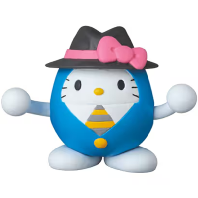 MEDICOM TOY UDF DORAEMON meets HELLO KITTY [Korobashiya Pink 