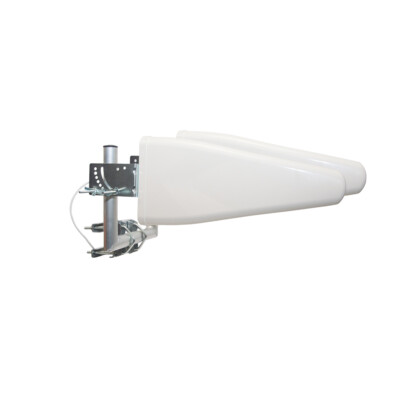 Breitband LTE Antenne MIMO Outdoor 3G 4G Mobilfunk GSM DUO Richtantenne U-Halter