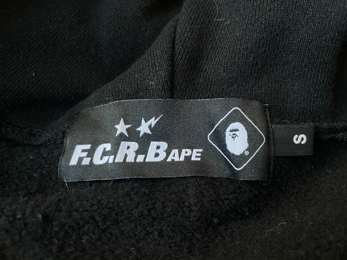 A Bathing Ape x F.C.Real Bristol Collaboration Shark Zip Up Hoodie