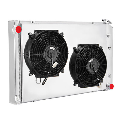CC716 4-Row Radiator Shroud Fan For 73~87 Chevy GMC C/K C10 C20 C30 K10 K20 K30