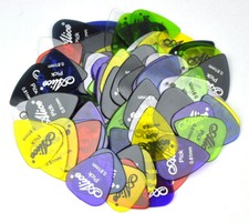 100pcs Alice Medium 0.81mm Transparent Glossy Guitar Picks Plectrums PC