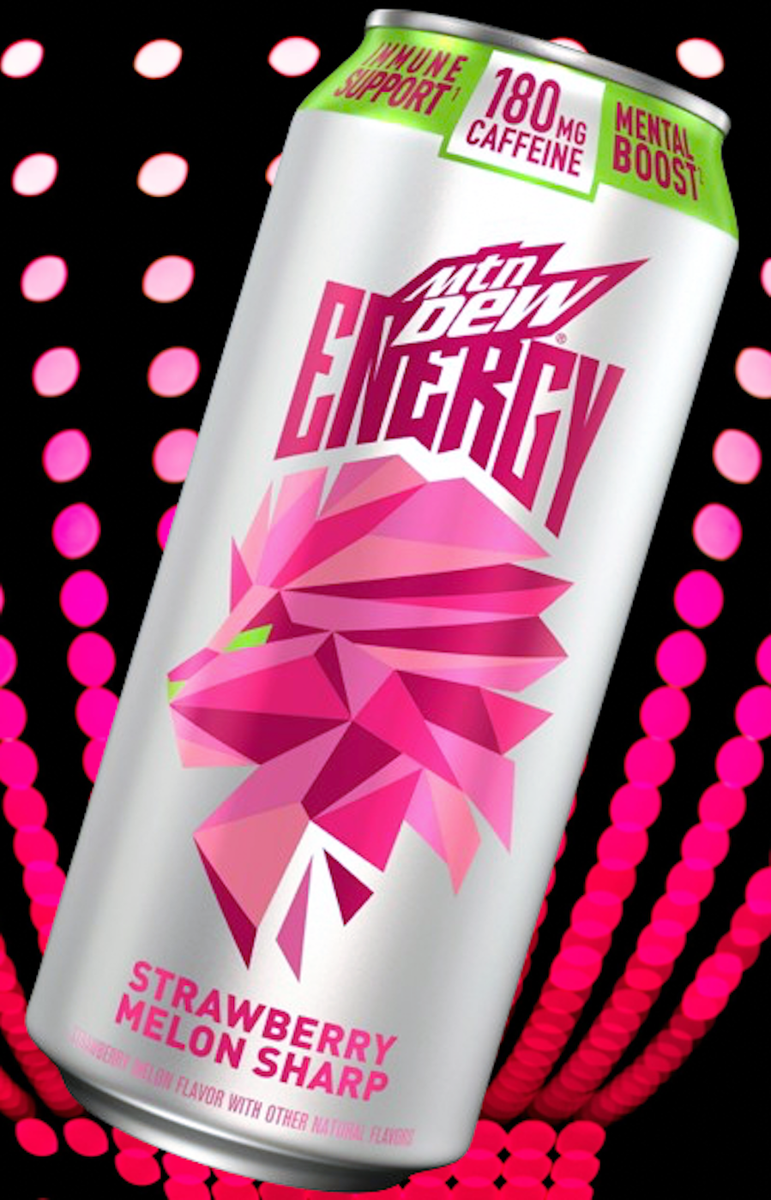 MTN🏔DEW® Limited Edition Discontinued⚡️ENERGY🍓Strawberry Melon
