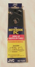 JVC Wind-Up Modular Cable for Notebook PC Extension  Junction HC-T220 New