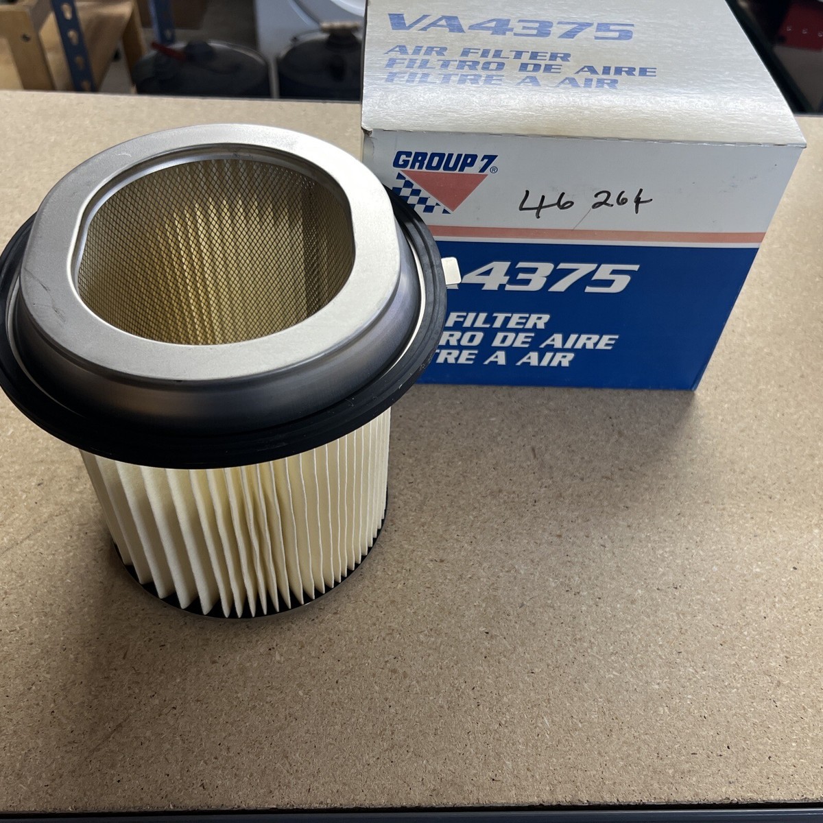 Air Filter Group 7 VA4375 Interchanges With Wix 46264 Air Filter Group 7 VA4375 Interchanges With Wix 46264