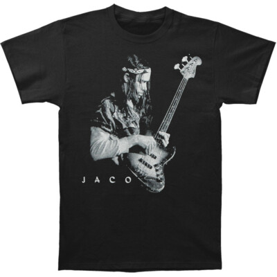 は*て様 Jaco Pastorius フォトプリントブラックTシャツ XL 中 s-l400.jpg