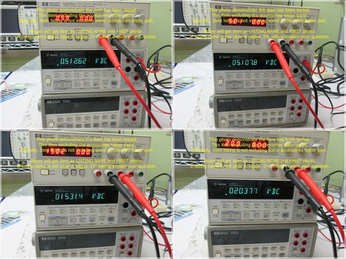 Hewlett packard HP Agilent 34401A, Digital Multimeter as photo, sn: dφm . - Picture 3 of 12