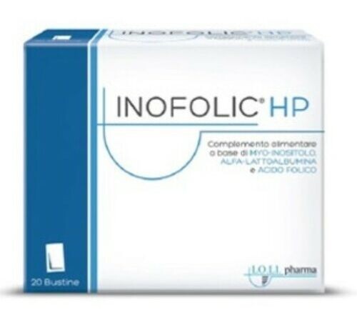 Inofolic HP 20 sachets contains myo-inositol, folic acid and alpha-lactalbumin