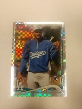 2014 Topps Chrome X-Fractors Dodgers Baseball Card #26 Erisbel Arruebarrena (PWE