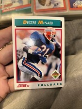 1992 Score - #491 Dexter McNabb (RC)