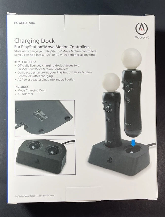 Official PS Move Controller Charging Dock [ Black ] NEW - Image 2 of 4