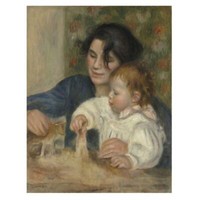Pierre Auguste Renoir GemäLde PorträT Von Gabrielle Und Jeans