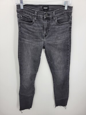Hudson Jeans Womens 27 Black Wash Natalie Super Skinny Stretch Denim Pants