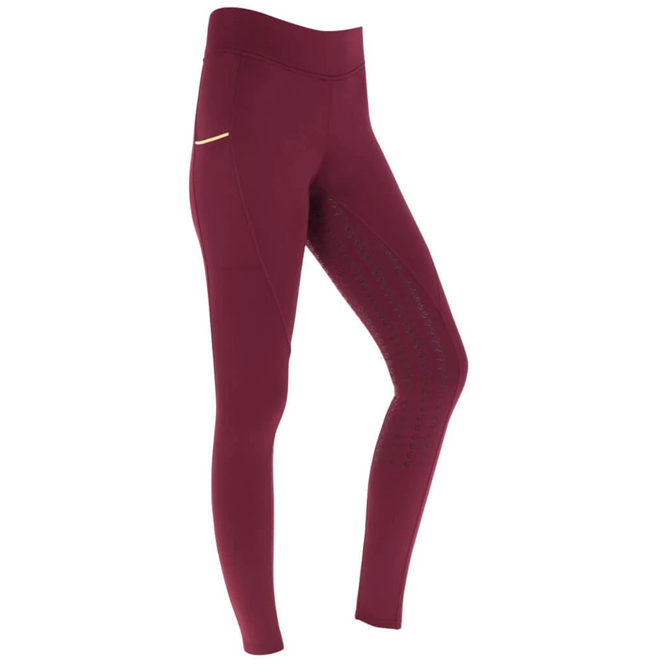 Covalliero Damen Reitleggins gefüttert merlot HW 2022 - Bild 2 von 4