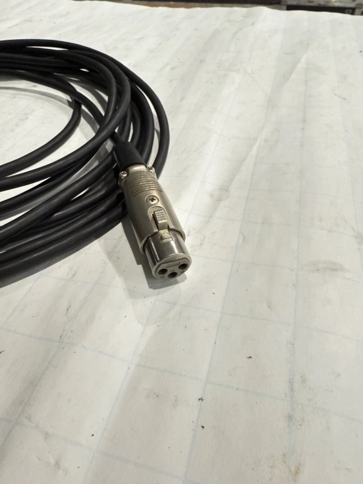 3-Pin Male to 3-Pin Female XLR Power / Extension Cable for Arri Sony 20FT - Image 2 of 3