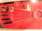 Mini Micro Brush sets Brass coated steel, Nylon Stiff Bristles, Precision Needle — photo 8