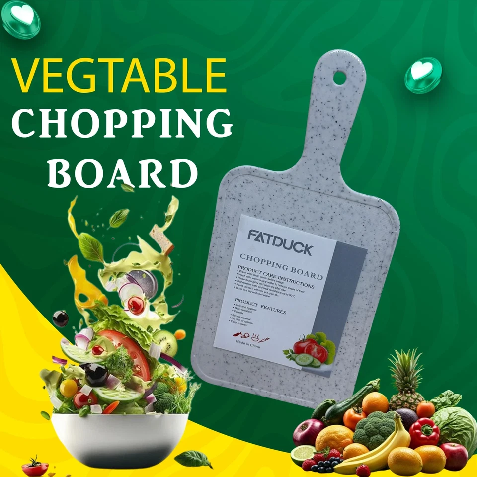White Plastic Cutting Board