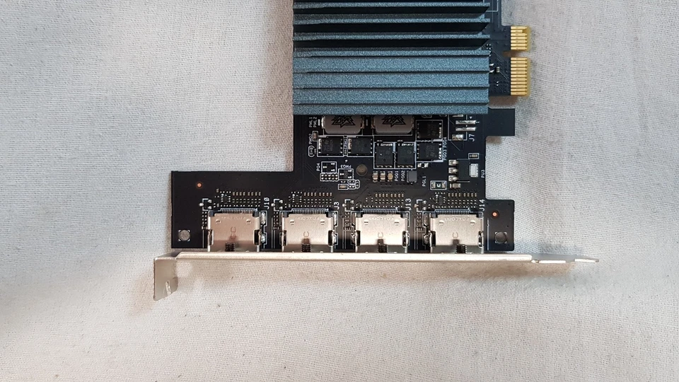 Asus GT710-4H-SL-2GD5 GeForce GT 710 4x HDMI outputs, 2GB GDDR5 Graphics Card - Image 2 of 4