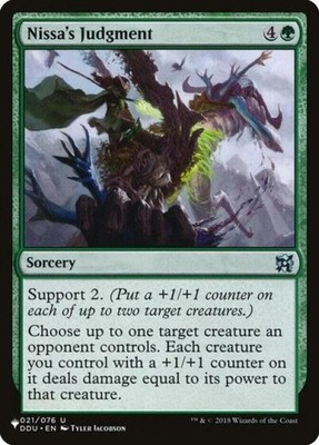 Nissa's Judgment - NM U : The List
