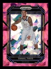 2022-23 Panini Prizm #106 Daniel Theis Prizms Pink Ice