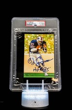 O.J. Simpson 1994 H.O.F. Cards Hall of Fame Signature Series / PSA