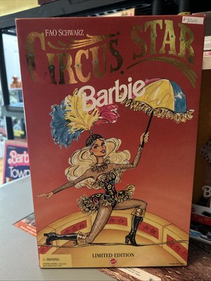 NIB 1994 Mattel Circus Star Barbie FAO Schwarz 13257