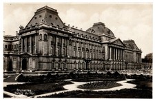 1938 Bruxelles Palais du Roi Royal Palace Belgium Vintage Postcard
