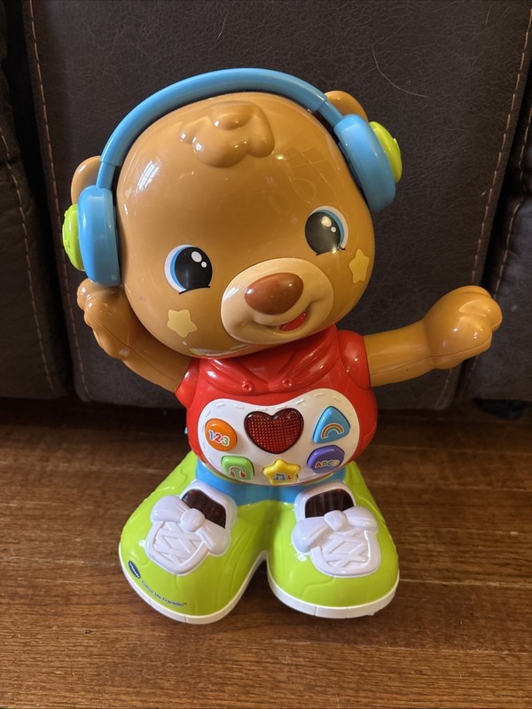 VTech Follow Me Franklin Chase Me Skating Bear Learning Toy 9-36 months