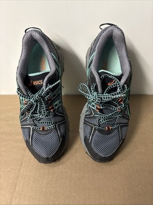 Asics Womens Gel Kahana Gray Running Shoes Size