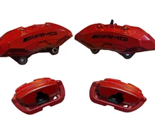 Mercedes AMG GLC63 W253 / GT63 Front Rear Red Brake Caliper Set OEM NEW 16–22