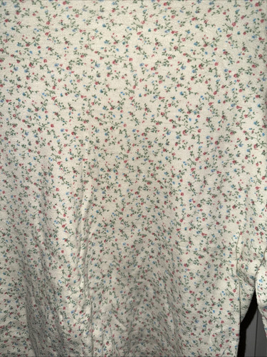 Pigiama termico vintage Duofold stampa floreale lungo John set 2 pezzi taglia 10 - Foto 3 di 4