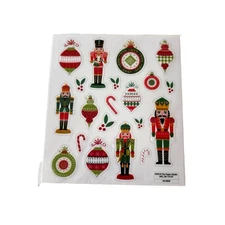 NEW The Paper Studio Dimensional Stickers Nutcracker Christmas Holiday Crafting