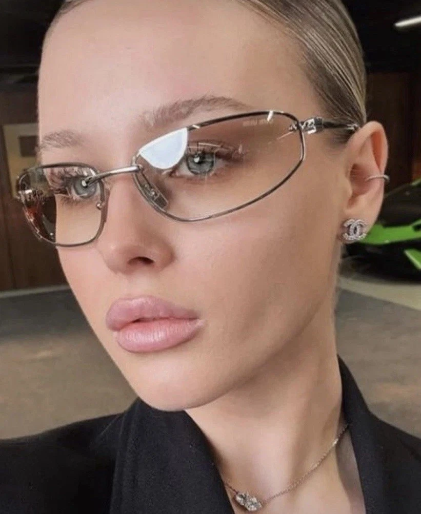 Miu Miu Cat Eye Silver Sunglasses for Women for sale | eBay