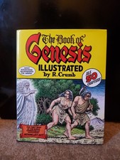 The Book of Genesis Illustrated by R. Crumb 1st/1st hcdj Very good condition