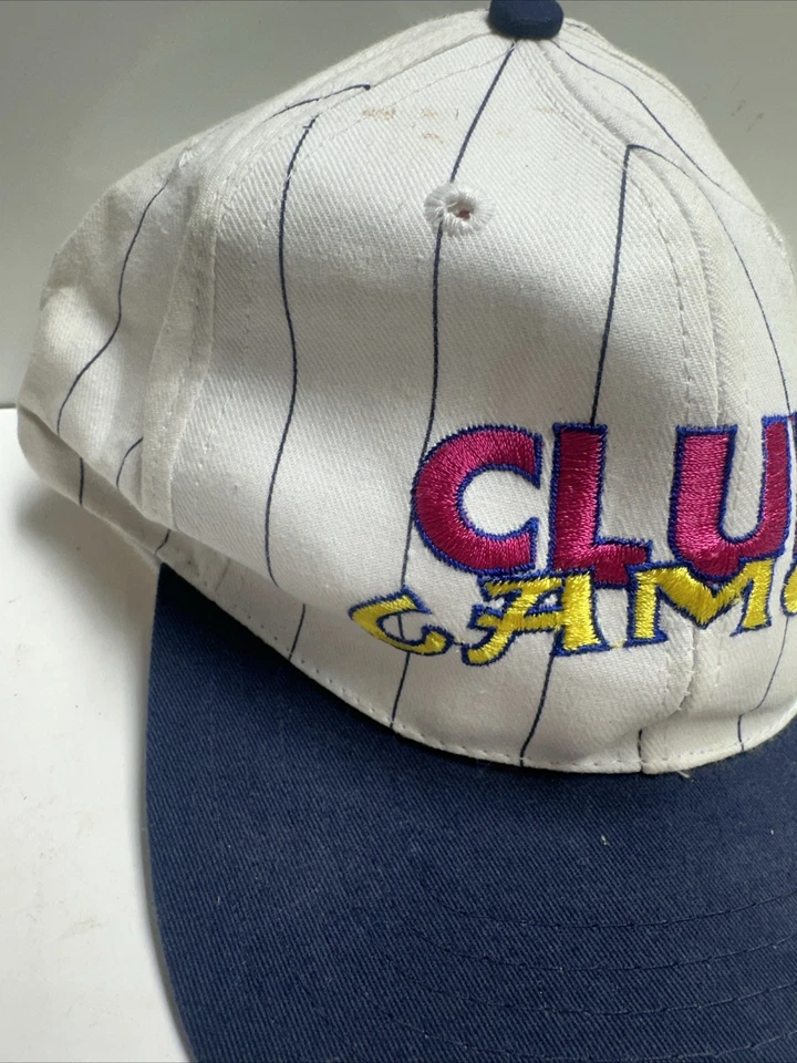 Gorra Club Camel Member Snapback Multicolor OS Ajustable Bordada Rayas Foto 2 de 4