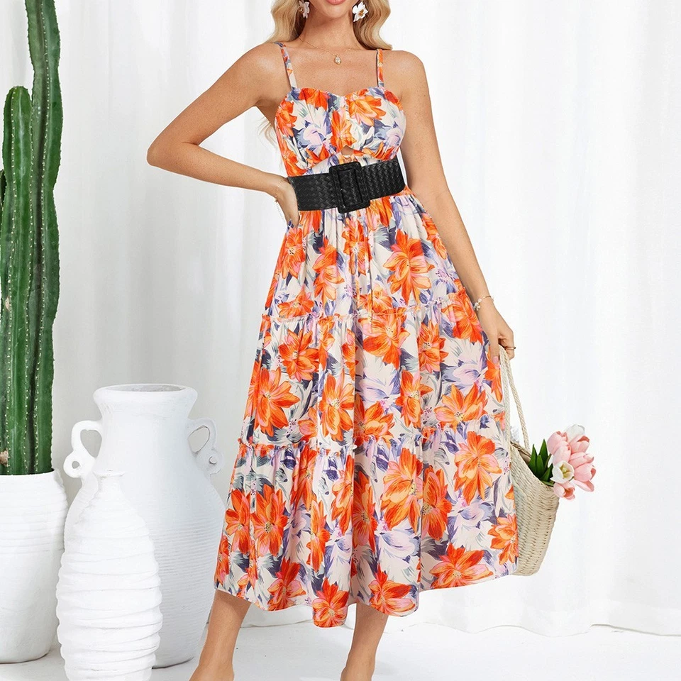 GK Women Elastic Waistband Belt with Classic Buckle Adjustable Fit S to 4XL - image 3 of 4