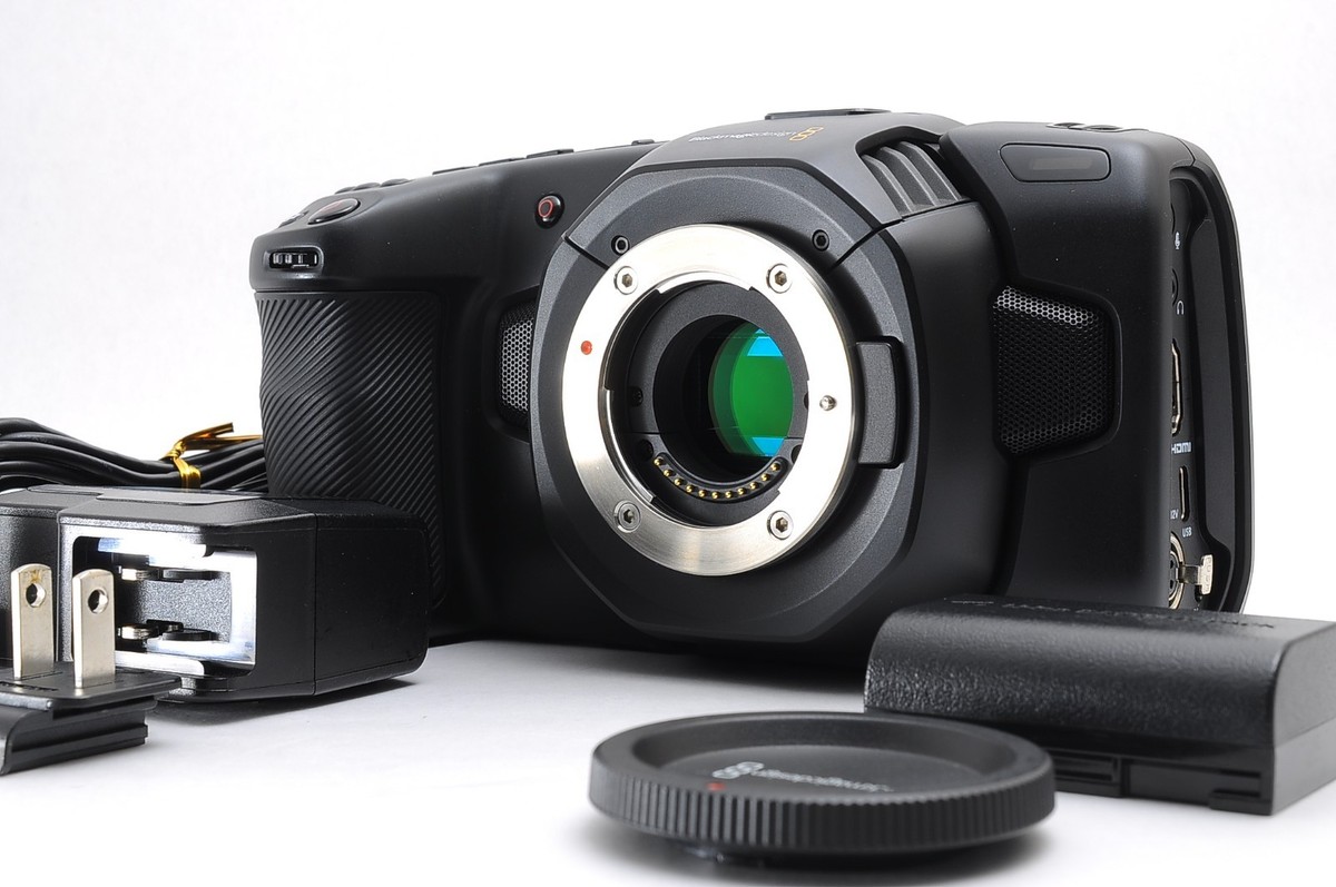 Black Magic Bmpcc 4k Camera Speedbooster Pocket Cinema Camera 4K