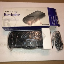 RadioShack VHS Video Tape Rewinder 44-1223 Radio Shack New Old Stock - Read