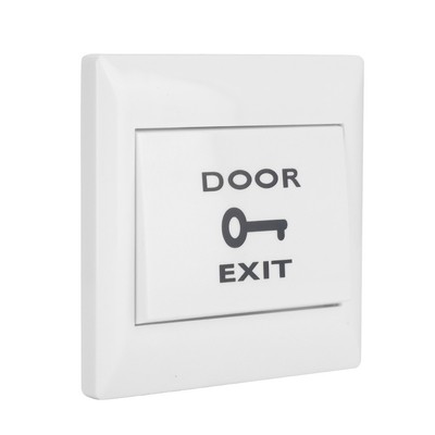 PT 12-24V Wall Push Exit Release Button Switch Panel For Home Door Access Co Fit