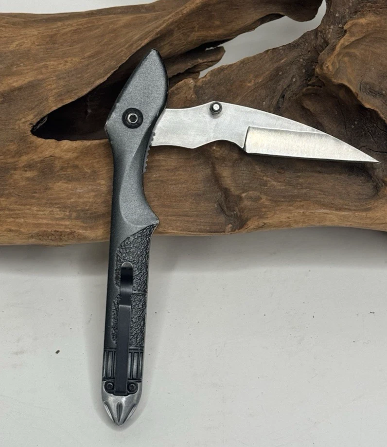 Cuchillo Boker Plus Bolsillo de Supervivencia Urbana Hoja 1.57" 440C bisturí Foto 4 de 4