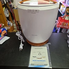 SereneLife Counter Towel Warmer Bucket Luxury Towel Heater SLTLWS350