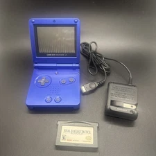  Nintendo Game boy Advance SP - Cobalt Blue AGS-001 - Handheld Game Console GBA 