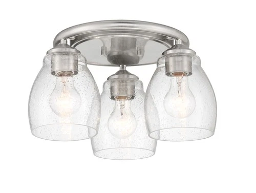 Minka Lavery 2438 Winsley 3 Light Semi-Flush Vantage Ceiling - Coal / Stained - Picture 7 of 7