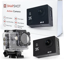 SNAPSHOT Action Hero 4K Waterproof Action Camera