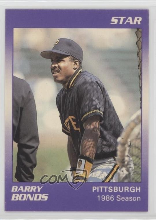 1990 Star Barry Bonds Barry Bonds #8 9ay