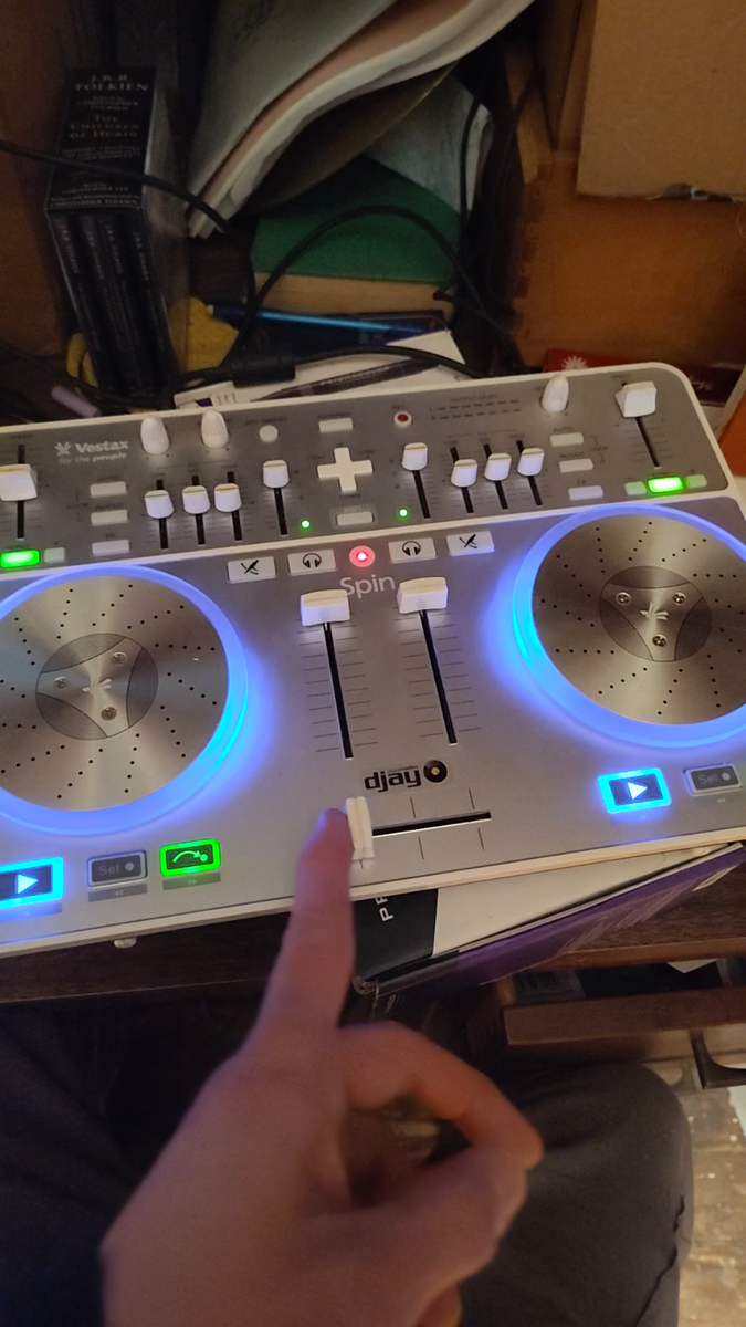 Vestax Spin USB MIDI/AUDIO DJ Controller for Mac computers | eBay