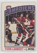 1976-77 O-Pee-Chee Yvon Lambert #232 0bg9